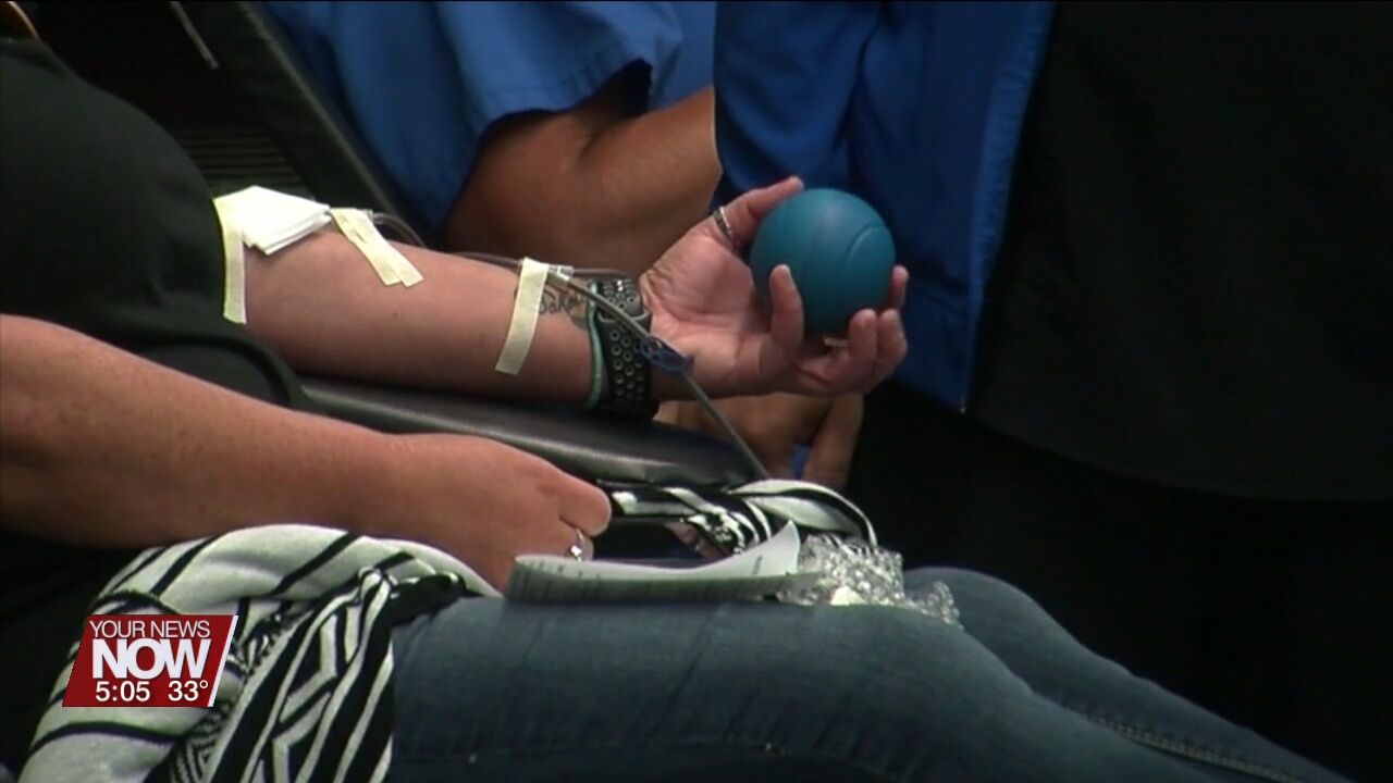 Donating blood save lives